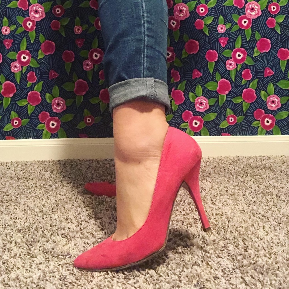 Hot Pink Heels